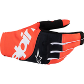 ALPINESTARS Techstar MX Gloves - Black/Hot Orange - 2XL 3560125-1041-2XL