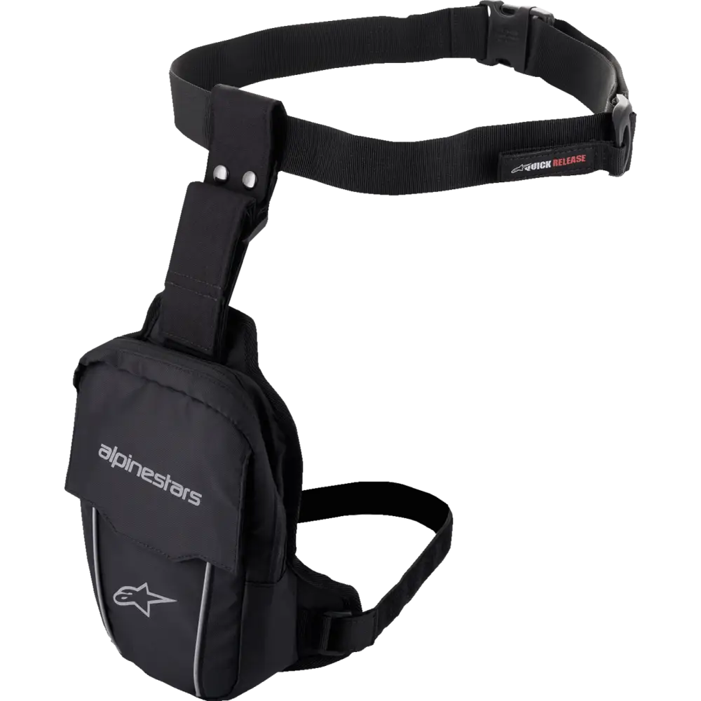 ALPINESTARS Thigh Bag - Black 6108121-1100-OS