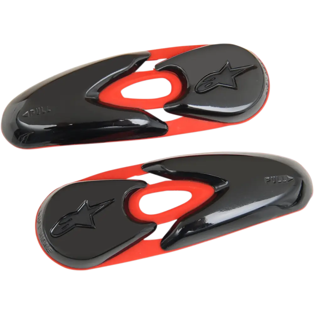 ALPINESTARS Toe Sliders - Red/Black 25SLI6-31