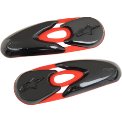 ALPINESTARS Toe Sliders - Red/Black 25SLI6-31
