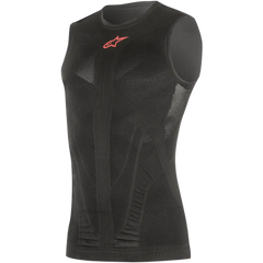ALPINESTARS Underwear Tech Tank - Black/Red - Medium/Large 175201713M/L