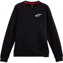 ALPINESTARS Women's Ageless Crew Fleece - Black - Medium 12325182010M