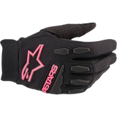 ALPINESTARS Women's Stella Full Bore Gloves - Black/Fluo Pink - Medium 3583622-1390-M