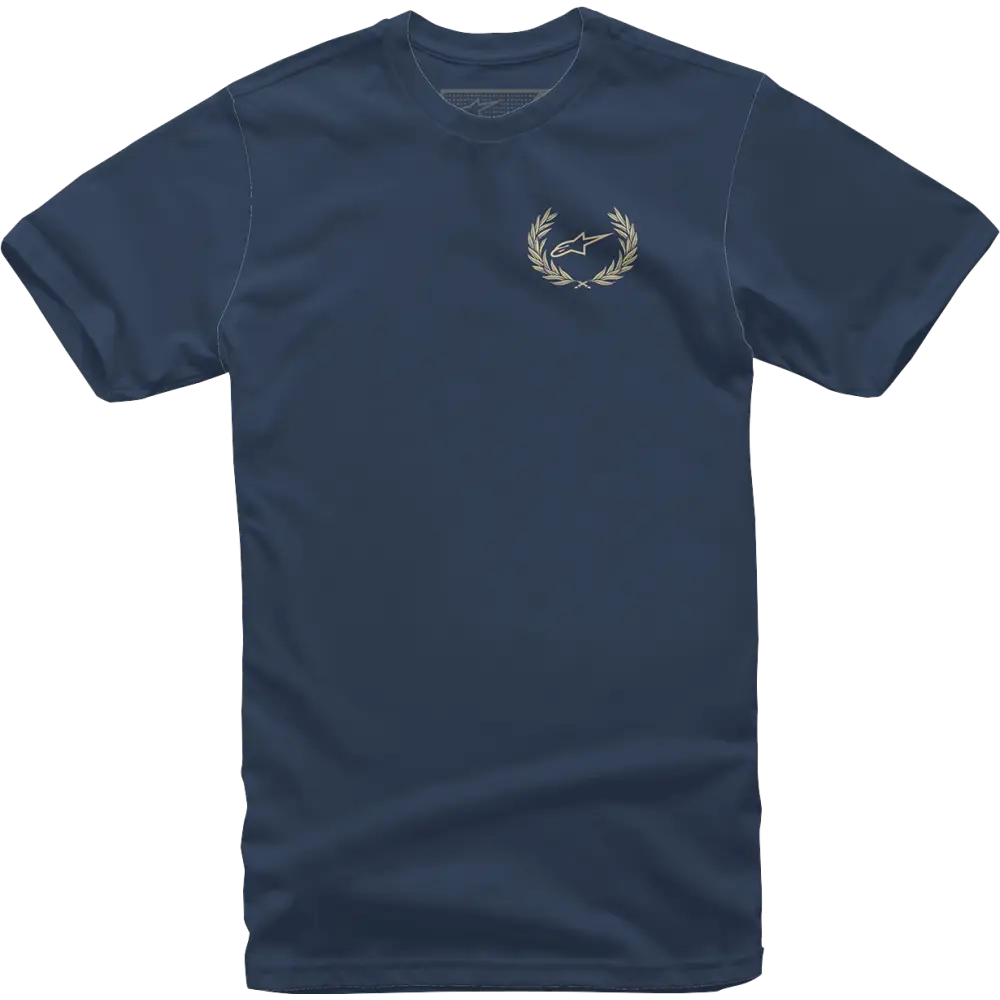 ALPINESTARS Wreath T-Shirt - Navy - 2XL 12137258070XXL