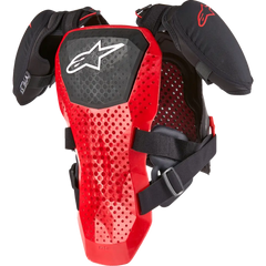 ALPINESTARS Youth A5 S v2 Chest Guard - Black/White/Red - L/XL 6740224-123-LXL