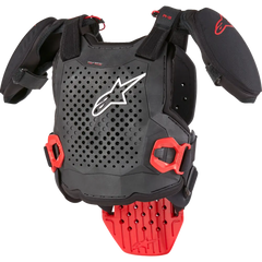 ALPINESTARS Youth A5 S v2 Chest Guard - Black/White/Red - S/M 6740224-123-S/M