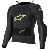 ALPINESTARS Youth Bionic Plus Protection Jacket - Black/Fluo Yellow - Large/XL 6545620-155-LXL
