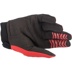 ALPINESTARS Youth Full Bore Gloves - Bright Red/Black - Medium 3543622-3031-M