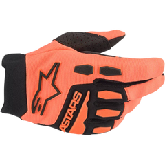 ALPINESTARS Youth Full Bore Gloves - Orange/Black - Large 3543622-41-L