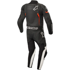 ALPINESTARS Youth GP Plus 1-Piece Leather Suit - Black/White/Red Fluorescent - US 24 / EU 130 31405181231130