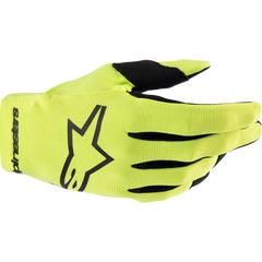 ALPINESTARS Youth Radar Gloves - Fluo Yellow/Black - Large 3541824-551-L