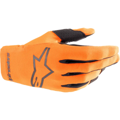 ALPINESTARS Youth Radar Gloves - Hot Orange/Black - Medium 3541824-411-M