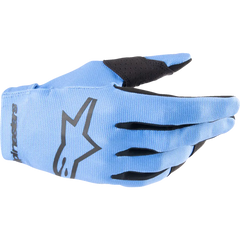 ALPINESTARS Youth Radar Gloves - Light Blue/Black - Medium 3541824-7056-M