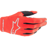 ALPINESTARS Youth Radar Gloves - Mars Red/Silver - 2XS 3541824-385-2X