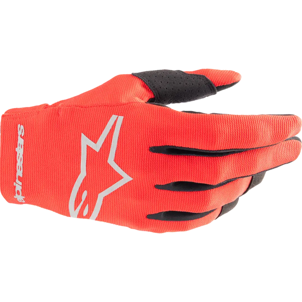 ALPINESTARS Youth Radar Gloves - Mars Red/Silver - Large 3541824-385-L
