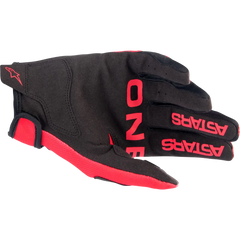 ALPINESTARS Youth Radar Gloves - Red/White - Medium 3541823-3120-M