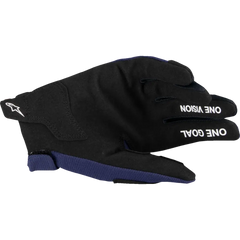 ALPINESTARS Youth Radar MX Gloves - Night Navy/White - Medium 3541824-7120-M