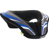 ALPINESTARS Youth Sequence Neck Roll - Black/Anthracite/Blue - L/XL 6741018-177-LXL