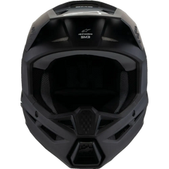 ALPINESTARS Youth SM3 Helmet - Solid - Matte Black - Medium 8302225-110-YM