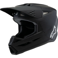 ALPINESTARS Youth SM3 Helmet - Solid - Matte Black - Medium 8302225-110-YM