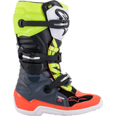 ALPINESTARS Youth Tech 7S Boots - Black/Gray/Red/White/Yellow - US 7 2015017-9058-7