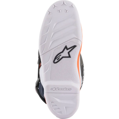 ALPINESTARS Youth Tech 7S Boots - Black/Orange/White - US 4 2015017-1241-4