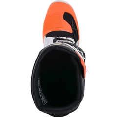 ALPINESTARS Youth Tech 7S Boots - Black/Orange/White - US 4 2015017-1241-4
