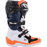 ALPINESTARS Youth Tech 7S Boots - Black/Orange/White - US 4 2015017-1241-4