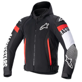 ALPINESTARS Zaca Air Jacket - Black/White/Red Fluo - Large 3306423-1231-L