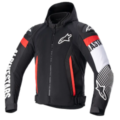ALPINESTARS Zaca Air Jacket - Black/White/Red Fluo - XL 3306423-1231-XL