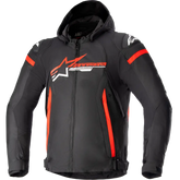 ALPINESTARS Zaca Waterproof Jacket - Black/Bright Red/White - 2XL 3206423-1342-2X