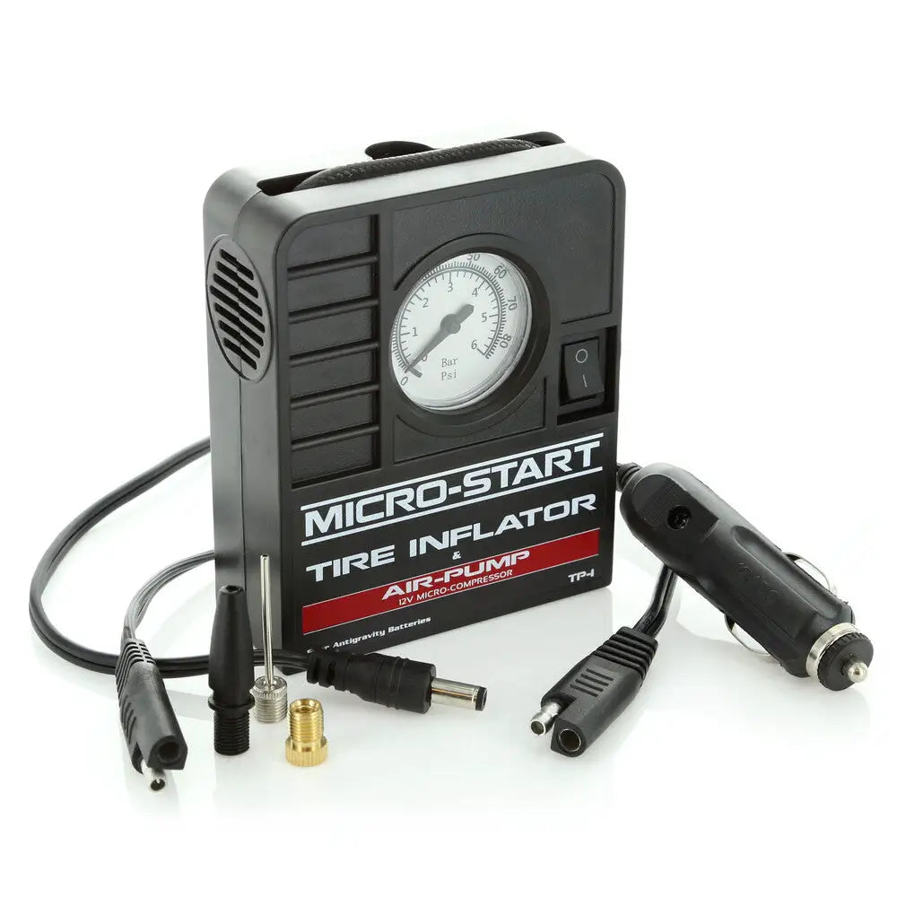 Antigravity Tire Inflator AG-MSA-9 | Portable Air Pump for Motorcycles UTVs Cars Bikes - antigravity battery accessories