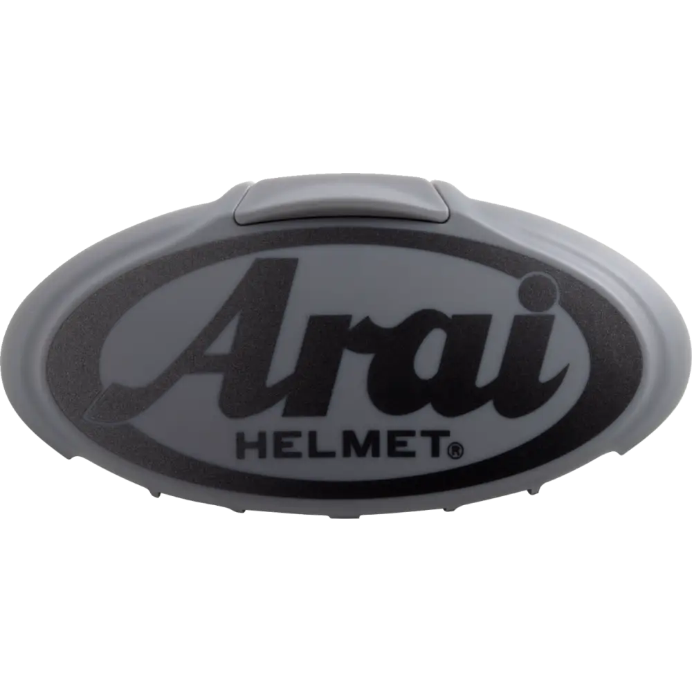 ARAI HELMETS 3D Arai Logo Duct - Metal Silver/Gray 102111