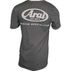 ARAI HELMETS Arai Helmet T-Shirt - Dark Heather Gray - Medium 121564