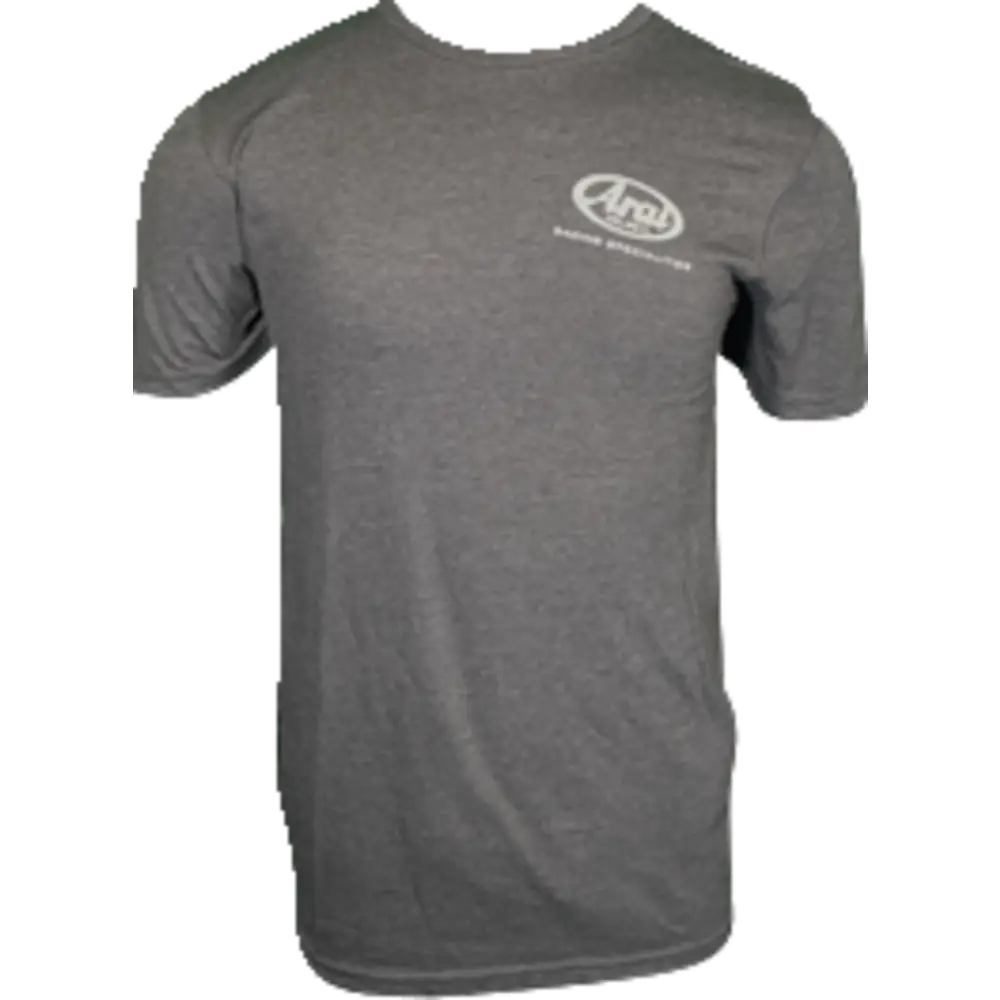 ARAI HELMETS Arai Helmet T-Shirt - Dark Heather Gray - Small 121563