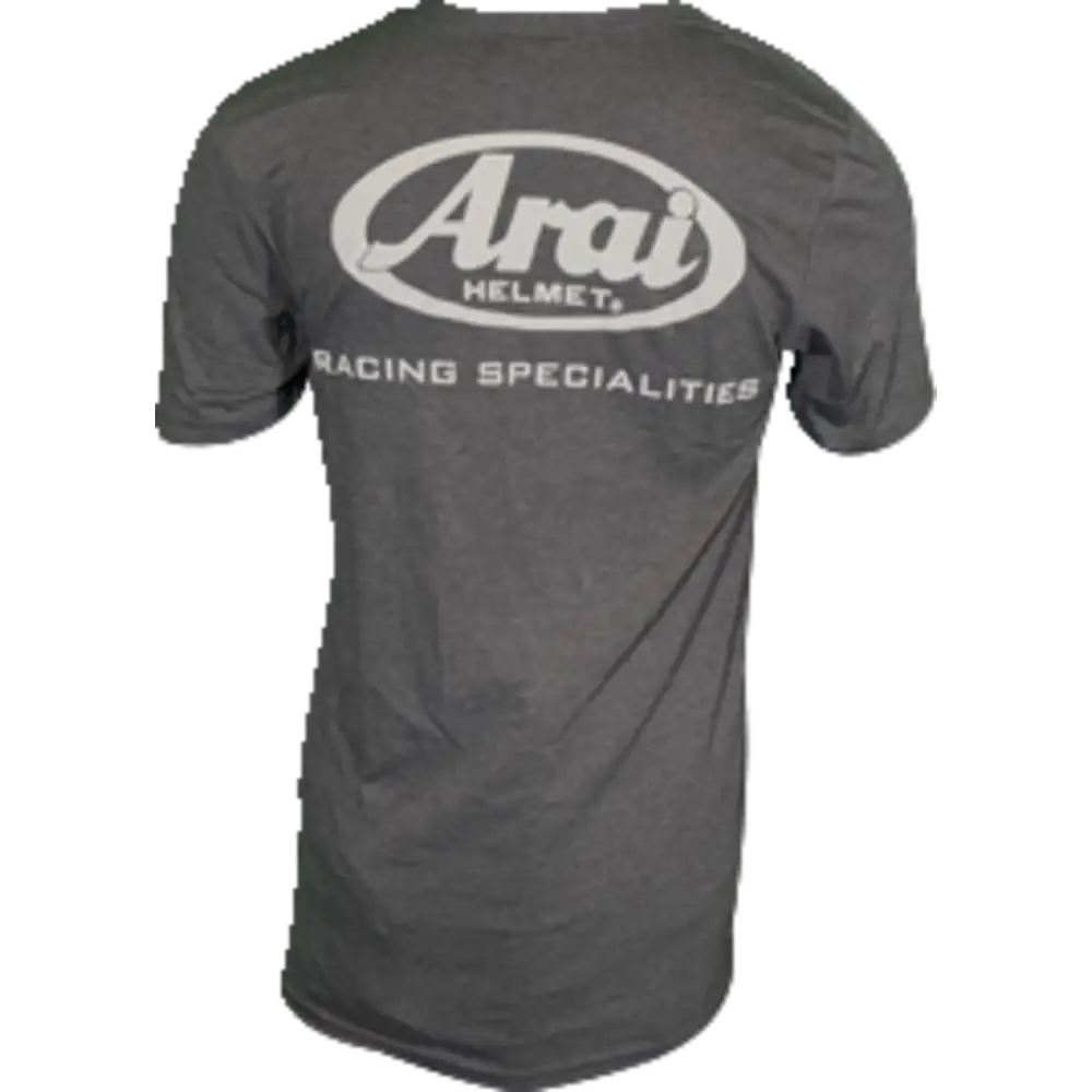 ARAI HELMETS Arai Helmet T-Shirt - Dark Heather Gray - Small 121563