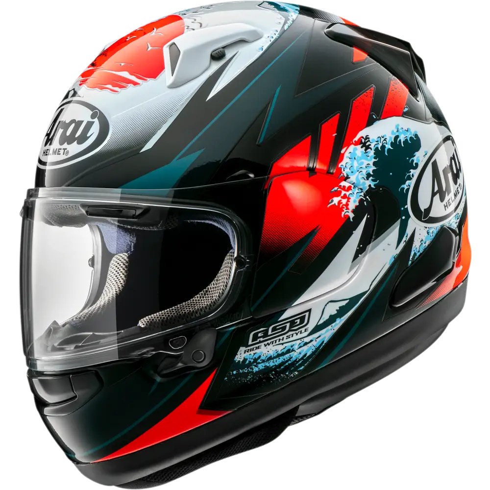 ARAI HELMETS Quantum-X Helmet - Wave - Small 0101-16005