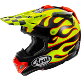 ARAI HELMETS VX-Pro4 Helmet - Flame - Yellow - XS 0110-8959