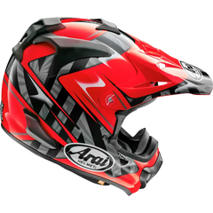 ARAI HELMETS VX-Pro4 Helmet - Scoop - Red - Large 0110-8194