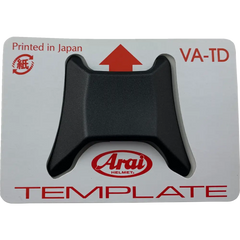 ARAI HELMETS VX-Pro4 Top-Duct - Center Front - Black Frost 105346