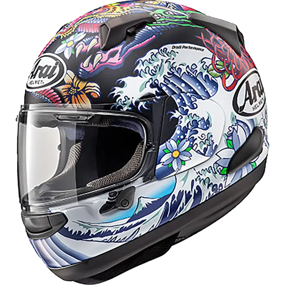 ARAI HELMETS Quantum-X Helmet - Oriental - Black Frost - Small 0101-17706