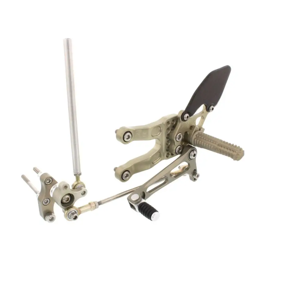 Attack Performance Rear Set Kit Honda CBR600RR 07- - Aero Hard - Rear Set Kit