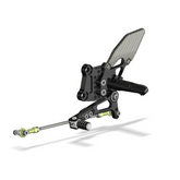 Attack Performance Rear Set Kit Kawasaki Ninja 250-300 Black - Rear Set Kit