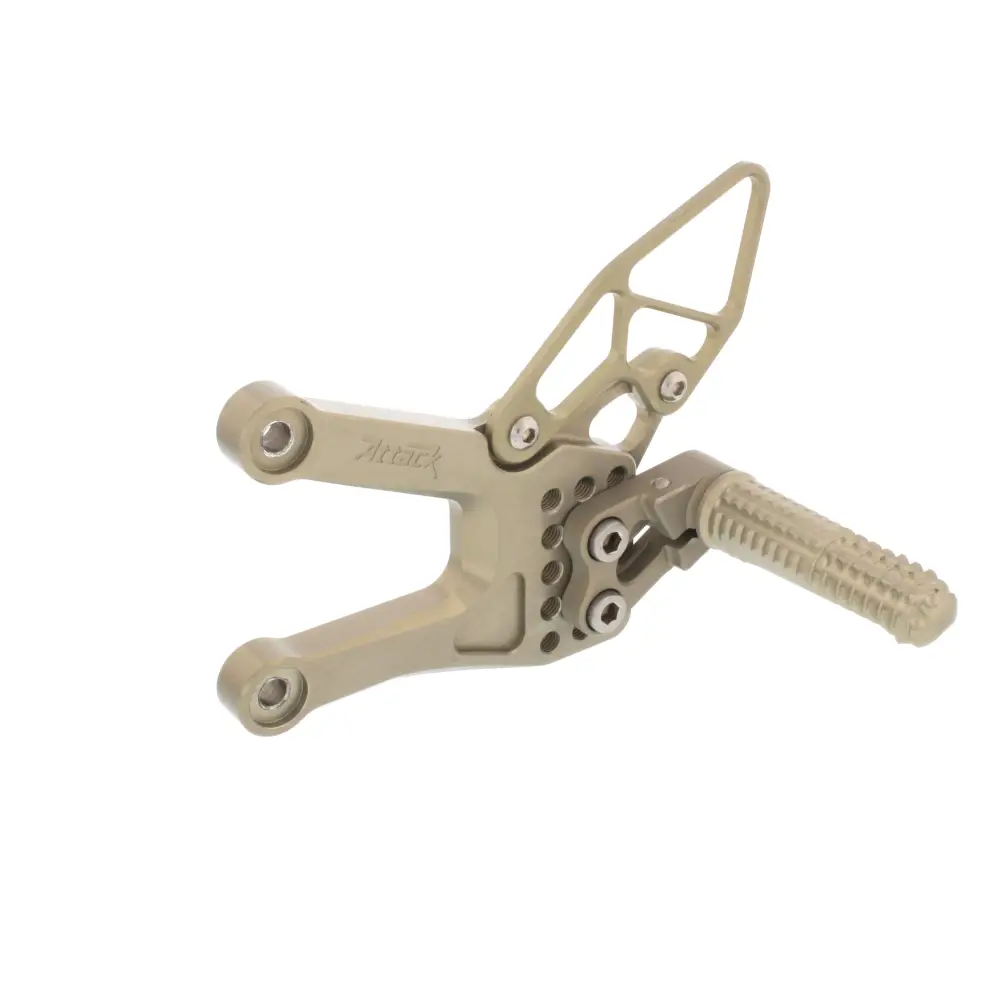 Attack Performance Rear Set Kit Yamaha YZF R6 06- - Aero Hard - Rear Set Kit