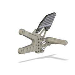 Attack Performance Rear Set Kit Yamaha YZF R6 06- (Carbon Heel Guards) - Aero Hard - Rear Set Kit