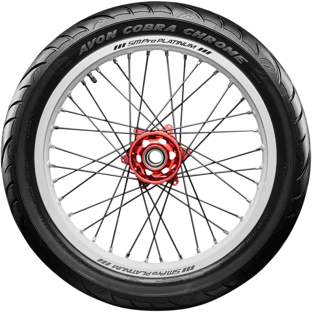 AVON Tire - Cobra Chrome AV91 - Front - 130/70R18 - 63V - Trike 640569