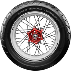 AVON Tire - Cobra Chrome AV92 - Rear - 180/70R16 - Wide Whitewall - 77V 638217