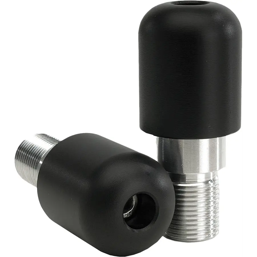 Bar End Sliders Blk