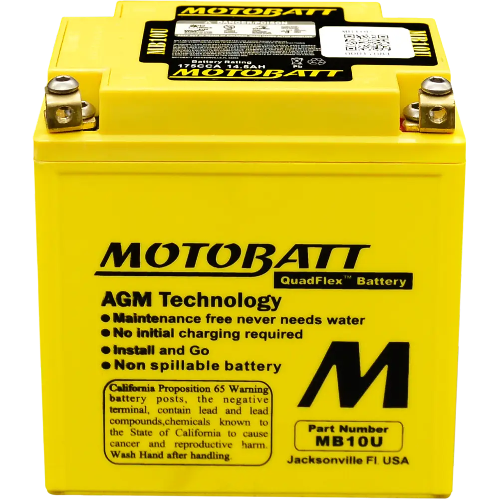 Battery Mb10u Sealed Factory Activated