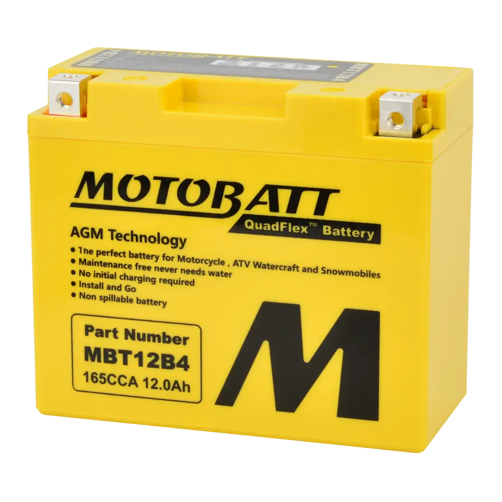 Battery Mbt12b4 Sealed Factory Activated